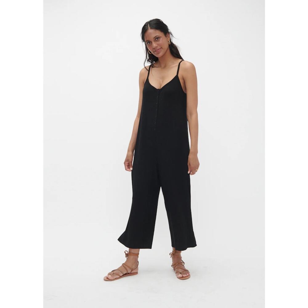 Hatch Maternity Softest Ribbed Jumpsuit